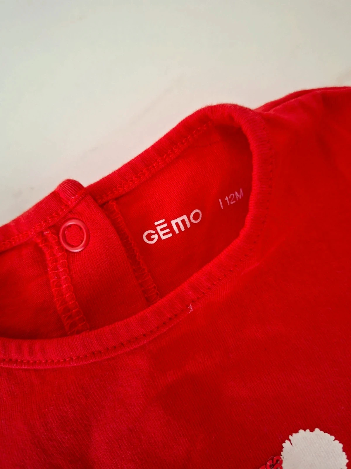 Heren- en dames T-shirt - 12 maanden - Gémo – photo 3